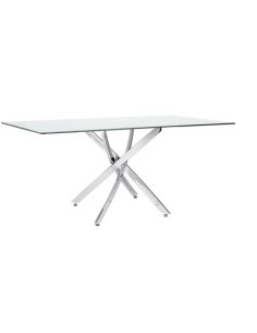 BASE 0733532 GEORGE CROMO PER PIANO RETTANGOLARE su TreG Ingrosso