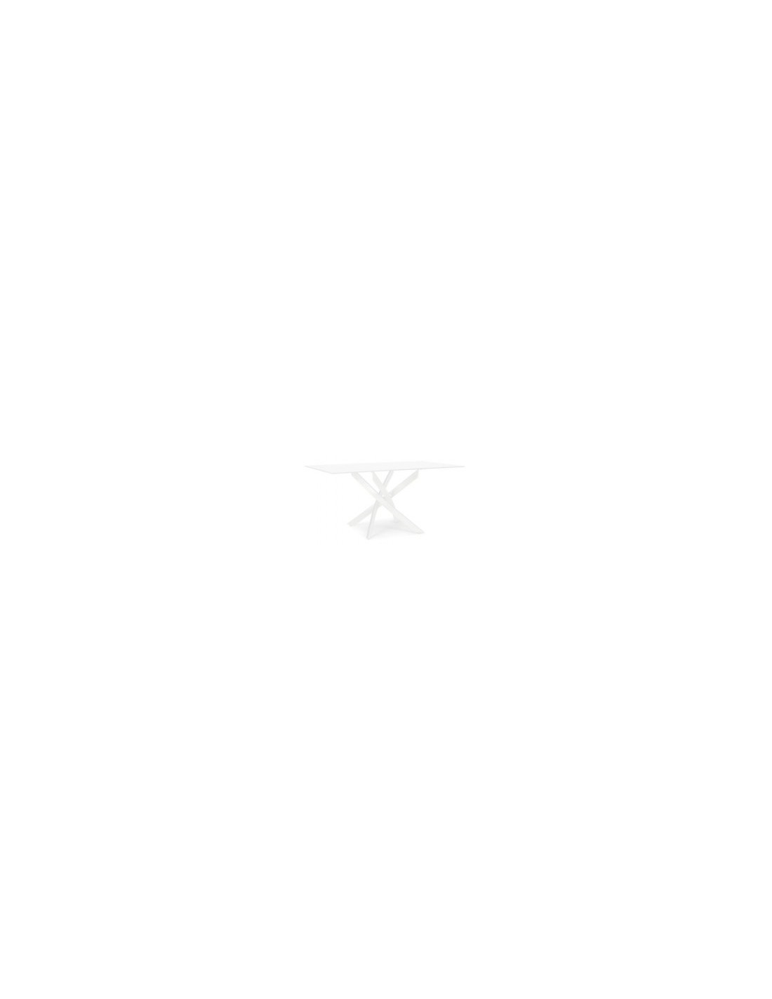 PIANO 0733511 GEORGE 160X90 BIANCO su TreG Ingrosso