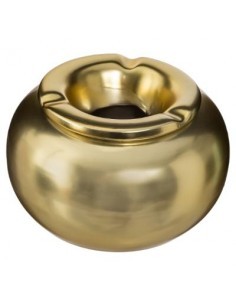 POSACENERE CERAMICA DORATO D13CM su TreG Ingrosso