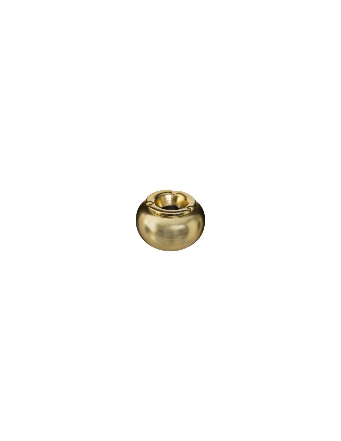 POSACENERE CERAMICA DORATO D13CM su TreG Ingrosso