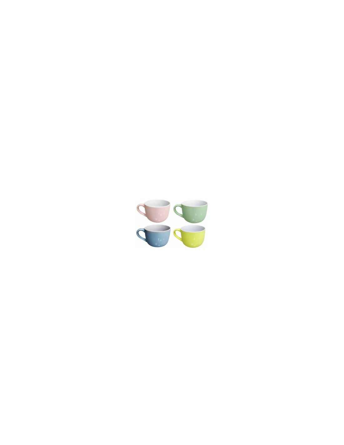 TAZZA COLAZIONE COLORS ASSORTITO 21895 BORELLA CASALINGHI