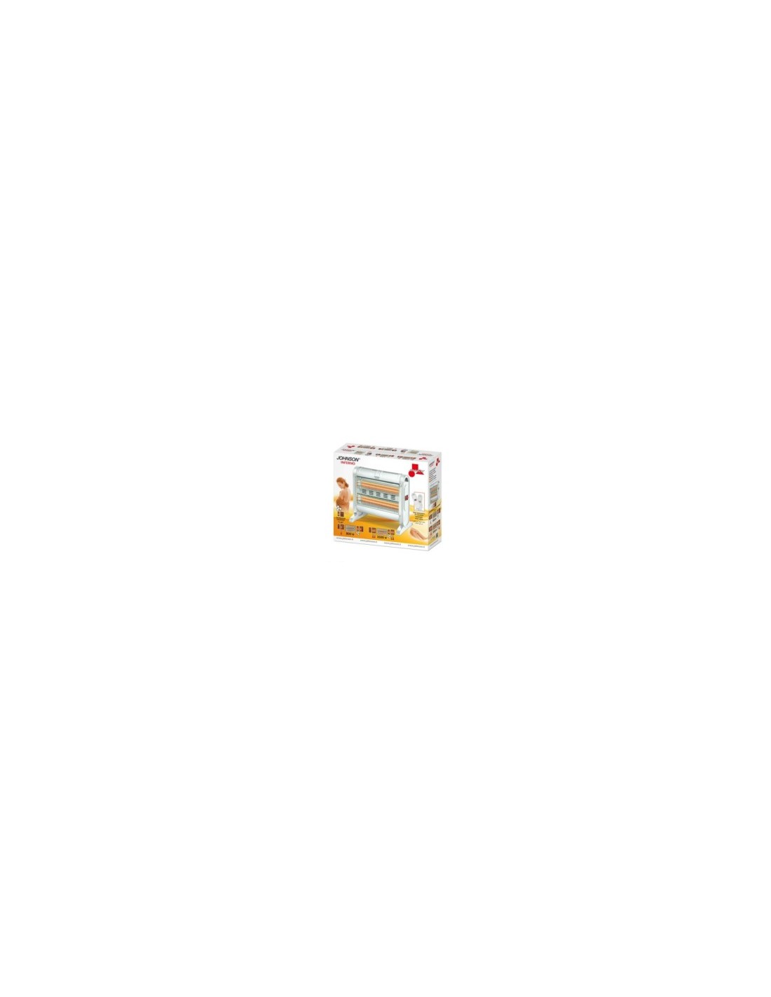 STUFA INFERNO ELETTRICA 800/1600W JOHNSON su TreG Ingrosso