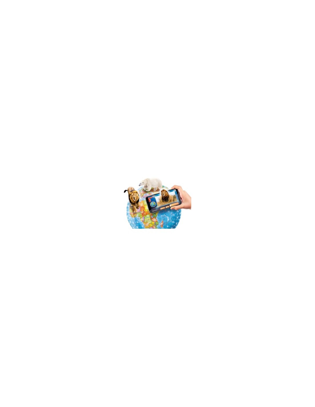 SAPIENTINO CLEMENTONI ESPLORAMONDO REAL TIME GIOCO EDUCATIVO PER BAMBINI