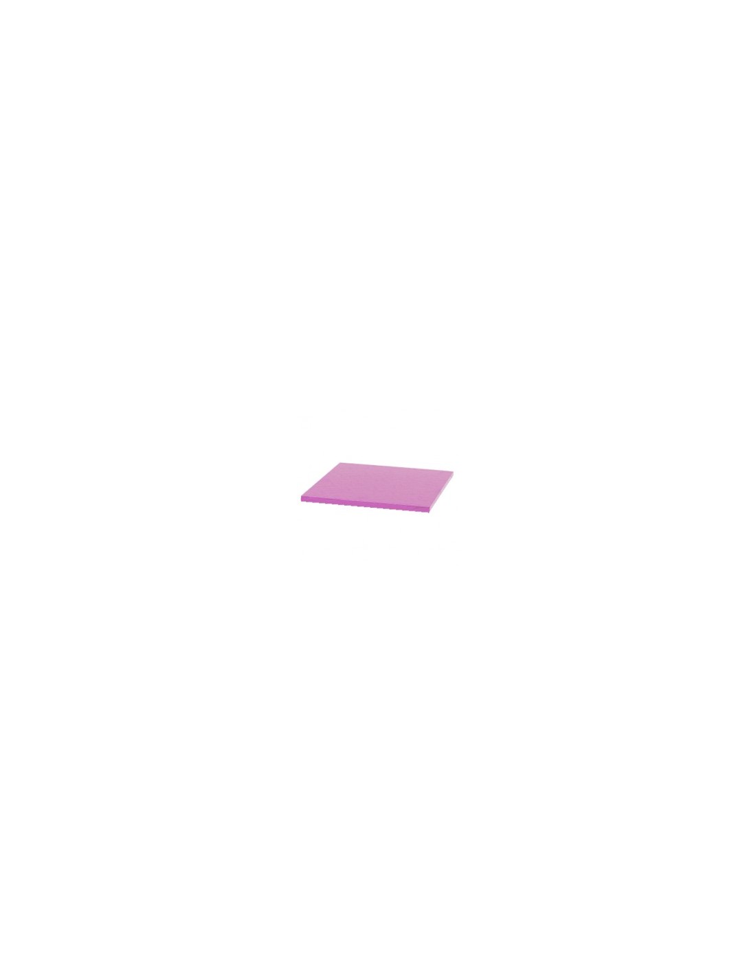 SOTTOTORTA QUADRATO 20cm ROSA 0931810 DECORA su TreG Ingrosso
