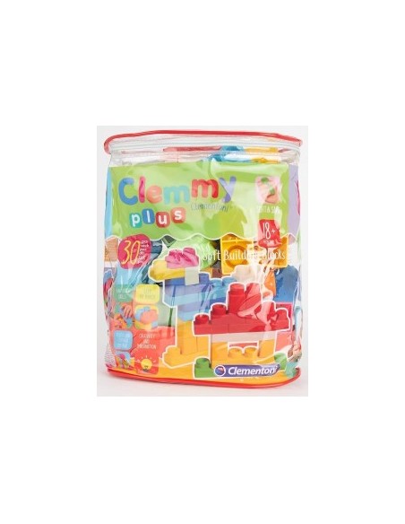 CLEMMY PLUS 14879 SACCA 30 PEZZI MATTONCINI CLEMENTONI su TreG Ingr...