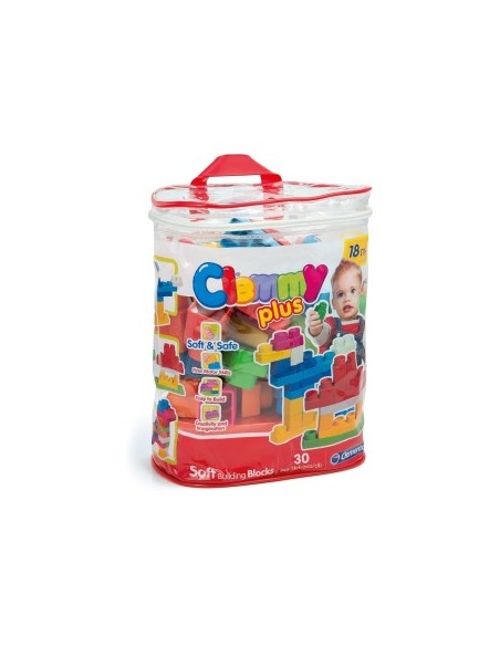 CLEMMY PLUS 14879 SACCA 30 PEZZI MATTONCINI CLEMENTONI su TreG Ingr...