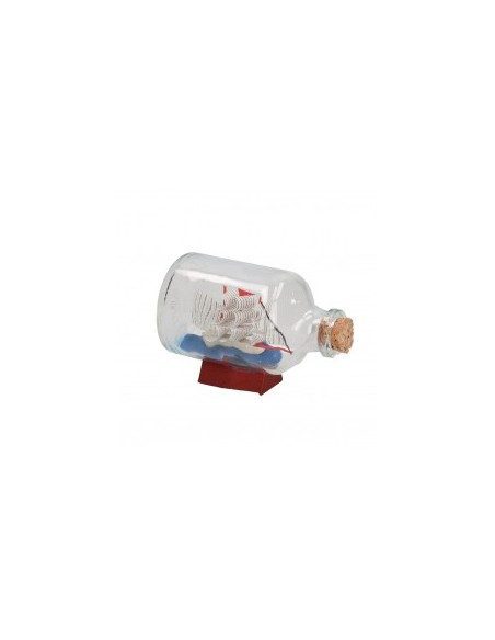 DECORAZIONE MARE BOTTIGLIA VETRO BARCA 7CM 512559 VACCHETTI su TreG...