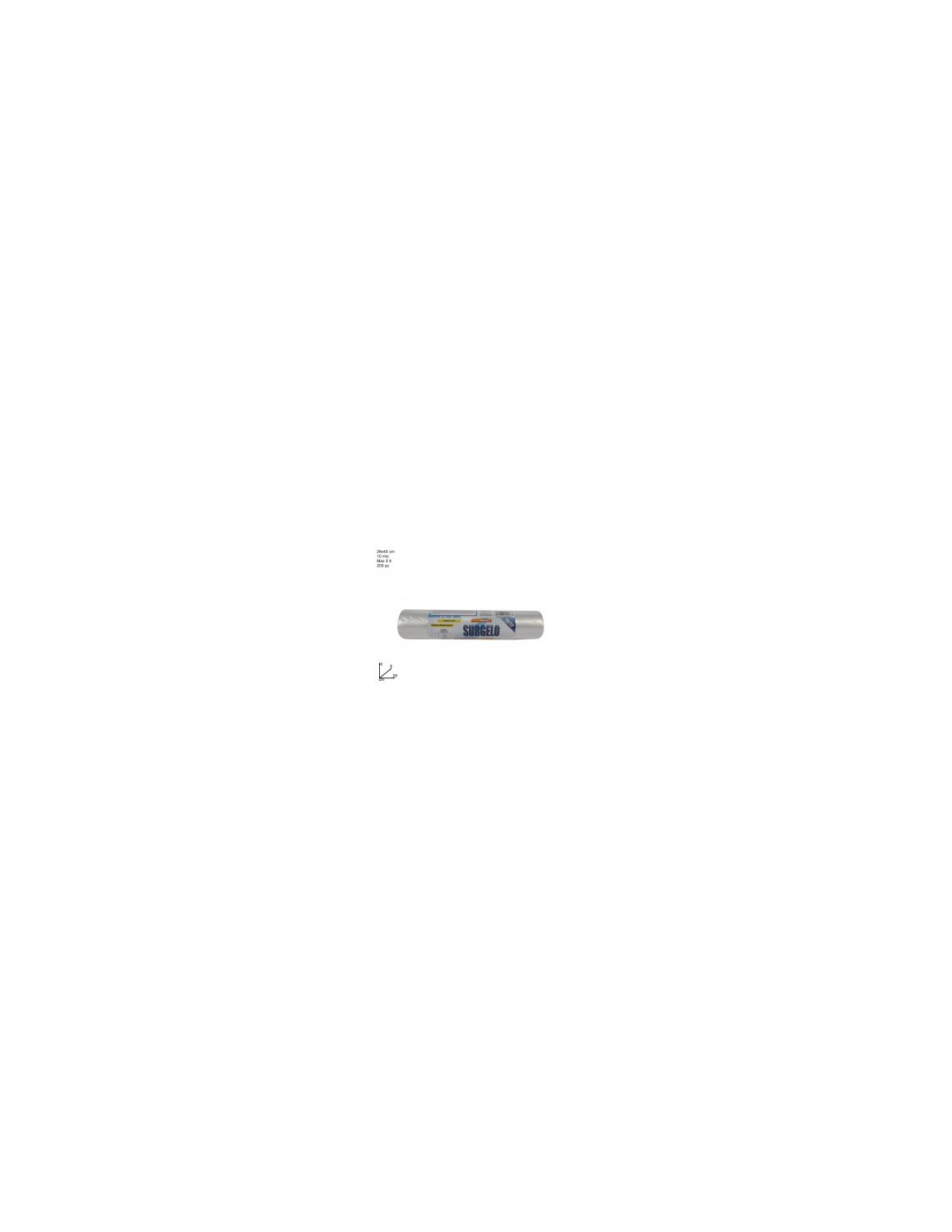 CONF 200 SACCHETTI 47257 FREEZER 28X40X10 su TreG Ingrosso