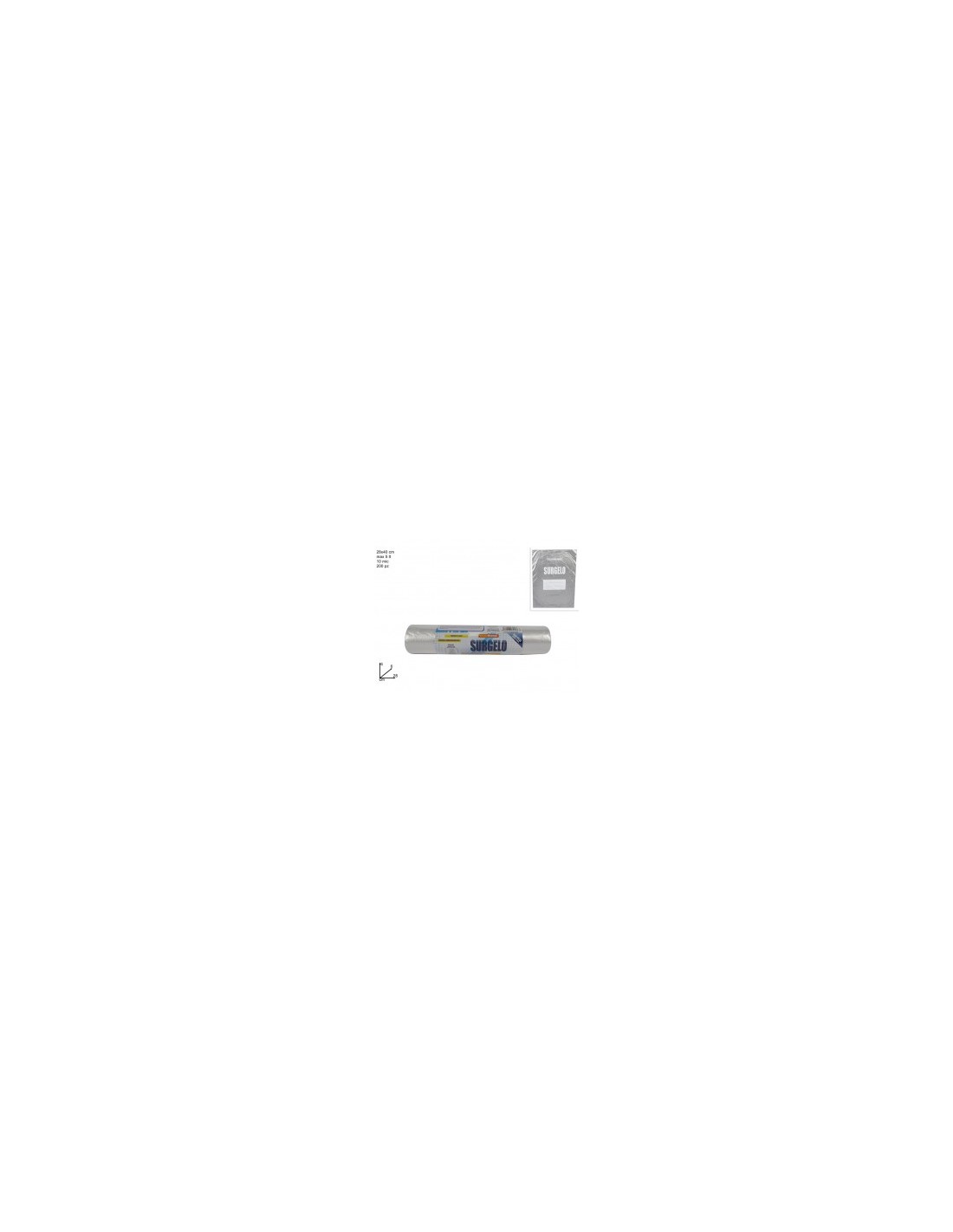 CONF 200 SACCHETTI 47257 FREEZER 28X40X10 su TreG Ingrosso