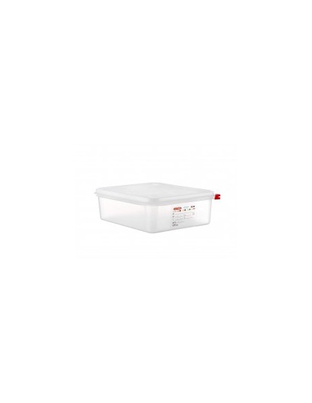 CONTENITORE CON COPERCHIO POLIPROPILENE GASTRONORM 1/2 03033 ARAVEN...