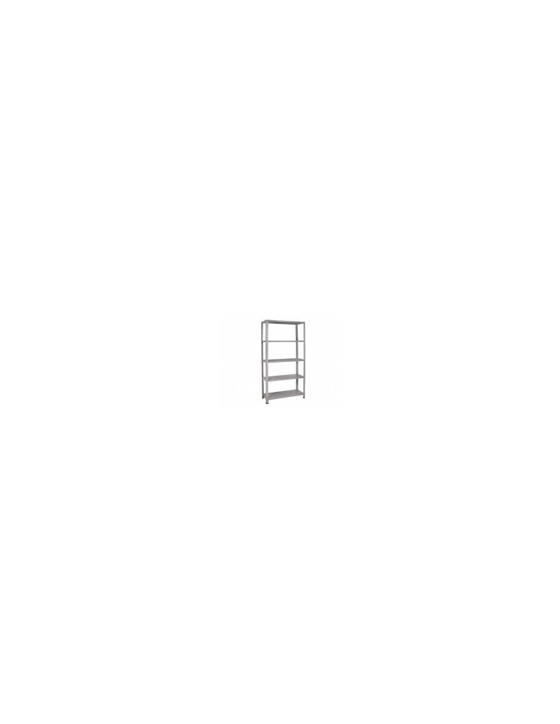 SCAFFALE 80X40X200H KIT08 5 RIPIANI su TreG Ingrosso