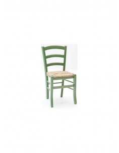 SEDIA F2349 VENEZIA MASSELLO VERDE su TreG Ingrosso