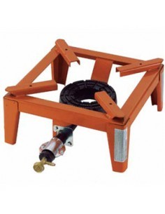 FORNELLONE MAMMUTH IN FERRO 58X39X19 CM OMAC su TreG Ingrosso