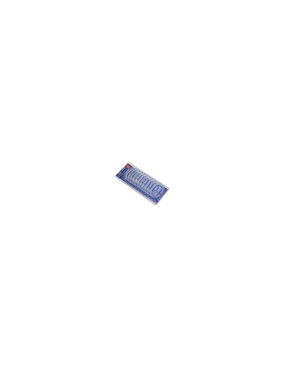GANCI DOCCIA TRASPARENTI SET 12 PEZZI FERIDRAS su TreG Ingrosso