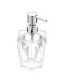 691001 DISPENSER SAPONE DIAMANTE BIANCO su TreG Ingrosso