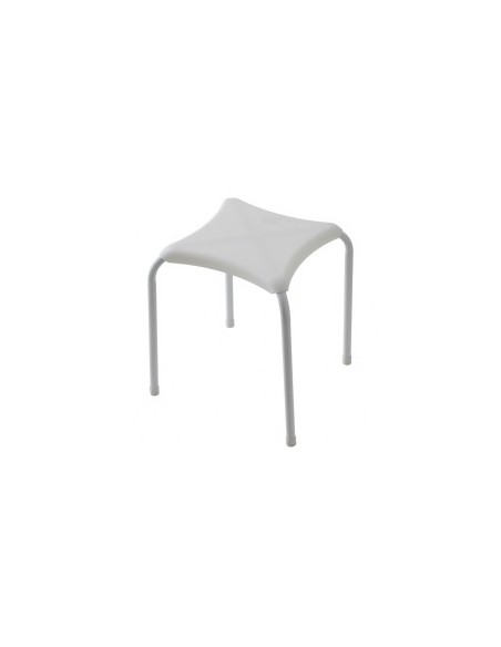 SGABELLO 868001 ABS/METALLO BIANCO su TreG Ingrosso