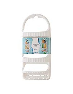 MENSOLA 898001 3 RIPIANI PLASTICA BIANCO su TreG Ingrosso