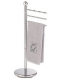 EVA PORTA ASCIUGAMANI IN ACCIAIO CROMATO H.94 CM KAUFGUT su TreG In...