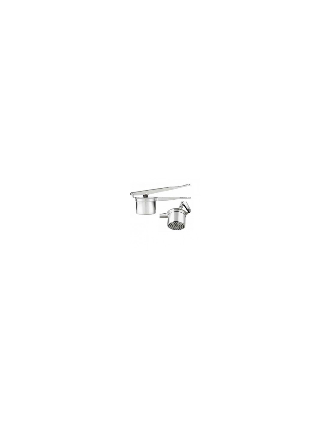 PASSATELLA SCHIACCIAPATATE FORI 5MM INOX OMAC su TreG Ingrosso