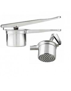 PASSATELLA SCHIACCIAPATATE FORI 5MM INOX OMAC su TreG Ingrosso