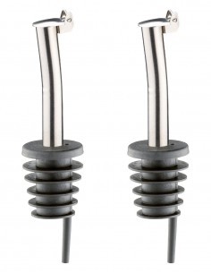 BLISTER 2 TAPPI DOSATORE IN ACCIAIO INOX KAUFGUT su TreG Ingrosso