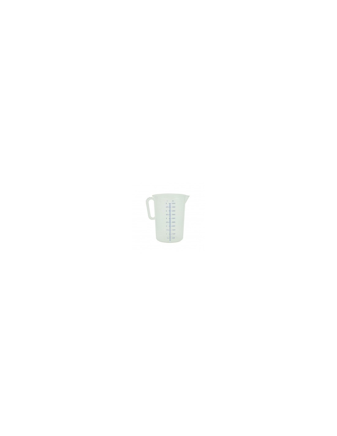CARAFFA GRADUATA 046735 5LT PLASTICA su TreG Ingrosso