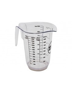 CARAFFA GRADUATA IN PLASTICA 1,5 LT KAUFGUT su TreG Ingrosso