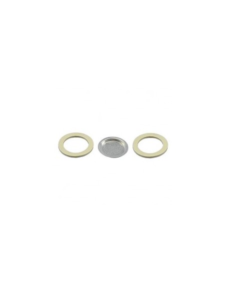 FILTRO ALLUMINIO + 2 GUARNIZIONI 1 TAZZA KAUFGUT su TreG Ingrosso