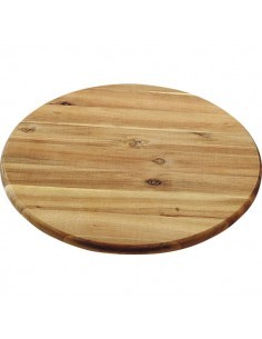 PIATTO GIREVOLE IN LEGNO D.40 CM KAUFGUT su TreG Ingrosso