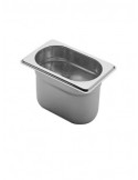 GASTRONORM BACINELLA 1/9 H.65 ACCIAIO INOX PINTINOX su TreG Ingrosso