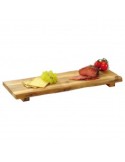 TAGLIERE 043321 ACACIA 53X19X2 C/PIEDI su TreG Ingrosso