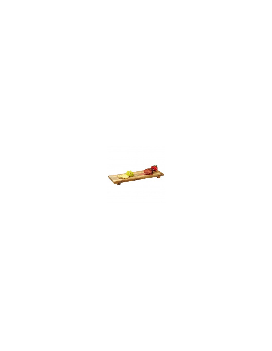 TAGLIERE 043321 ACACIA 53X19X2 C/PIEDI su TreG Ingrosso