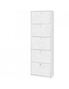 SCARPIERA F2179 5 ANTE BIANCO FRASSINATO su TreG Ingrosso