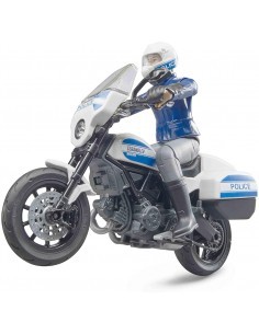 MOTO SCRAMBLER 62731 POLIZIA CON PERSONAGGIO su TreG Ingrosso