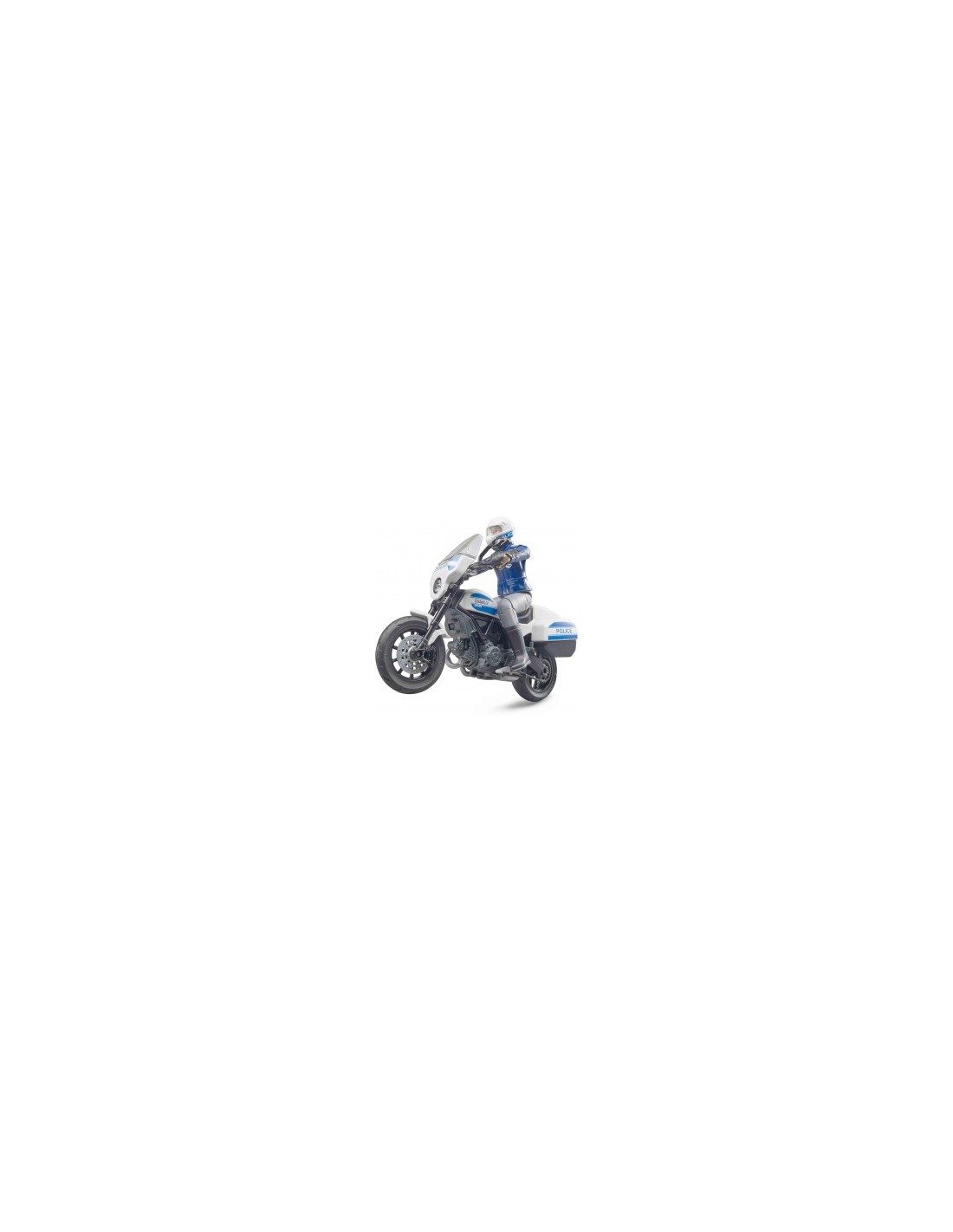 MOTO SCRAMBLER 62731 POLIZIA CON PERSONAGGIO su TreG Ingrosso