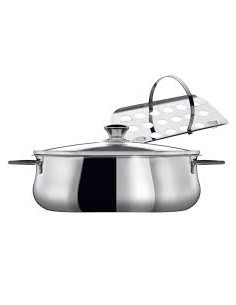 SUPERCHEF SET 3PZ. CASSERUOLA OVALE 32X19 CM INOXRIV su TreG Ingrosso