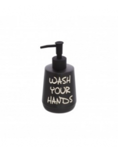 WASH 006705 DISPENSER SAPONE NERO su TreG Ingrosso
