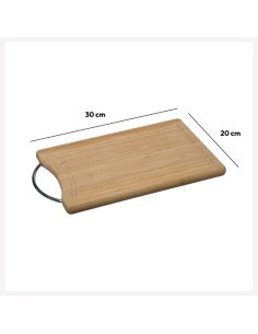 TAGLIERE BAMBOO 30X20CM CON MANICO su TreG Ingrosso