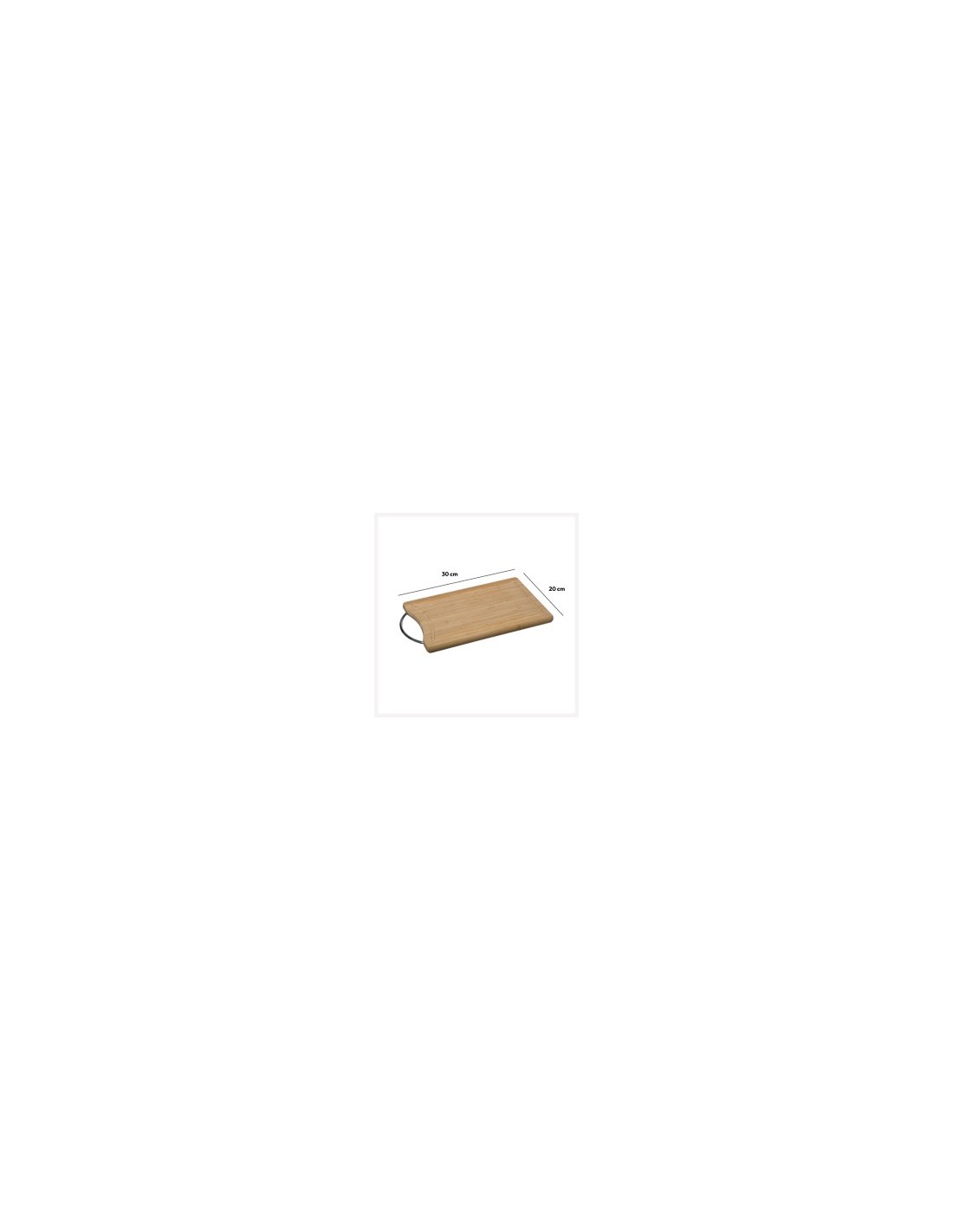 TAGLIERE BAMBOO 30X20CM CON MANICO su TreG Ingrosso