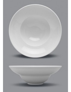 PIATTO FONDISSIMO KASZUB BIANCO 26CM su TreG Ingrosso