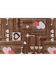 TAPPETO FLOOR 50X100CM CHIAVE MAR/RO su TreG Ingrosso