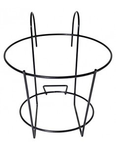 FIORIERA BALCONE D22CM NERA su TreG Ingrosso