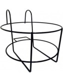 FIORIERA BALCONE D25CM NERA su TreG Ingrosso