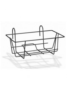 FIORIERA BALCONE 40CM NERA su TreG Ingrosso