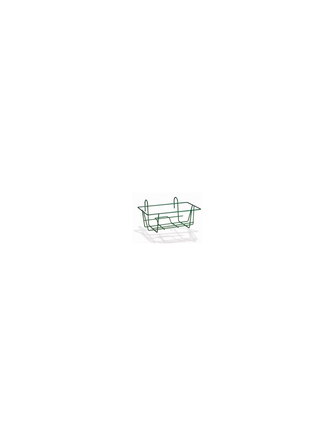 FIORIERA BALCONE 40CM NERA su TreG Ingrosso