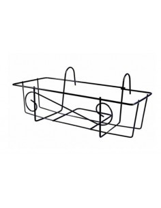 FIORIERA BALCONE 50CM NERA su TreG Ingrosso