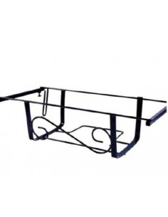 FIORIERA BALCONE 60CM NERA REGOLABILE su TreG Ingrosso