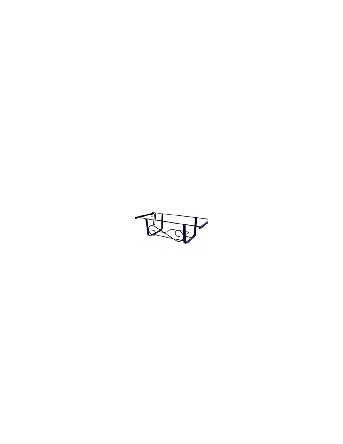 FIORIERA BALCONE 60CM NERA REGOLABILE su TreG Ingrosso