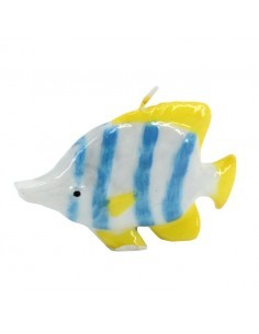 MARE CANDELA 550641 PESCE GIALLO BLU 12CM su TreG Ingrosso