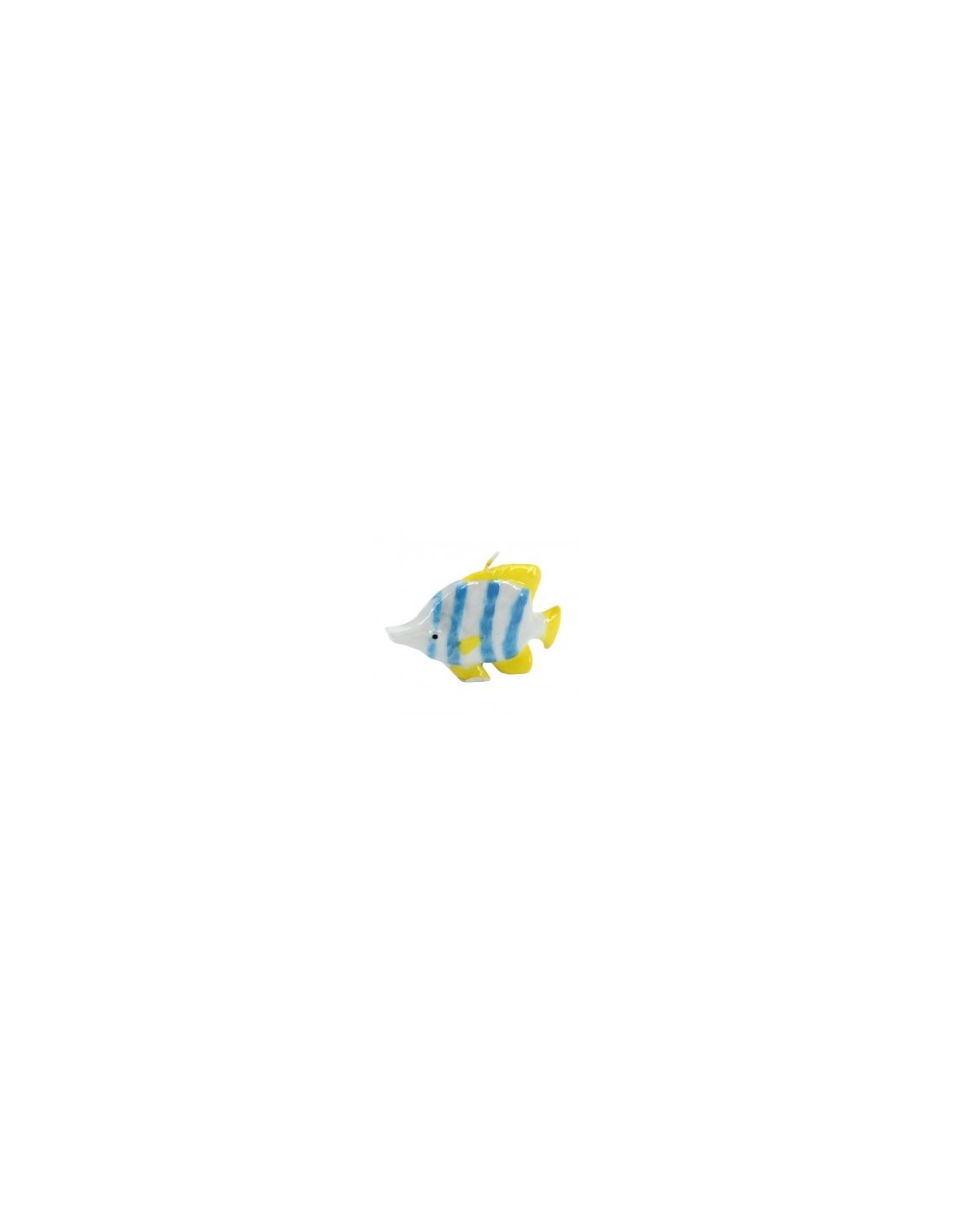 MARE CANDELA 550641 PESCE GIALLO BLU 12CM su TreG Ingrosso